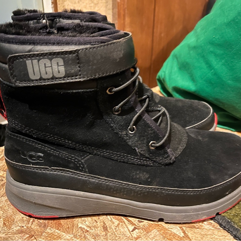 UGG Black and Gray Boots